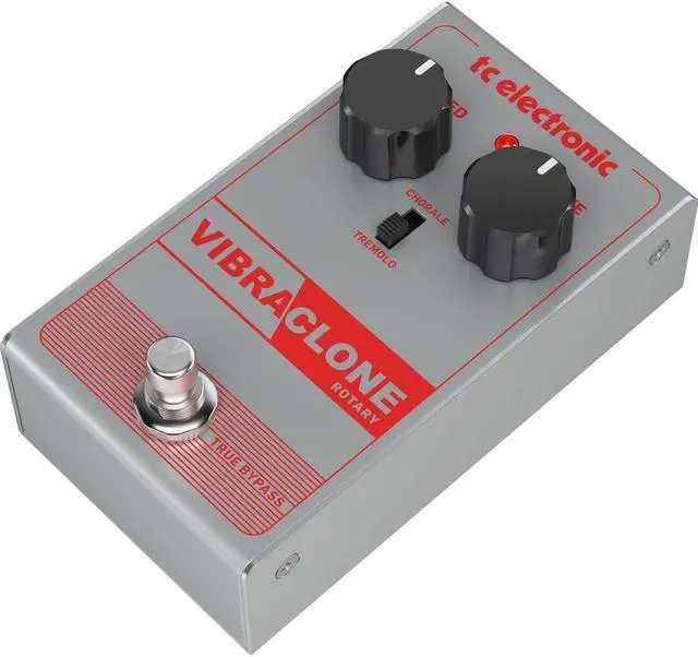 Alt view image 3 of 4 - TC Electronic VIBRACLONE Rotating Speaker Emulator Pedal for Electric Guitars