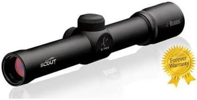 Alt view image 4 of 5 - Burris Scout 2.75x20mm Matte Black Riflescope w/Heavy Plex Reticle -EE