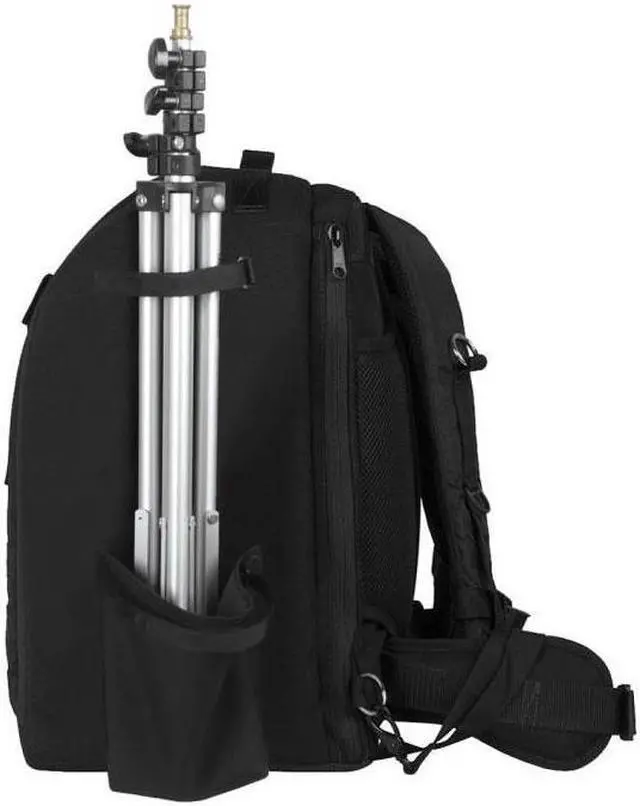 Alt view image 3 of 4 - Porta Brace Backpack with Semi-Rigid Frame for Canon C300MK II Camera, Black