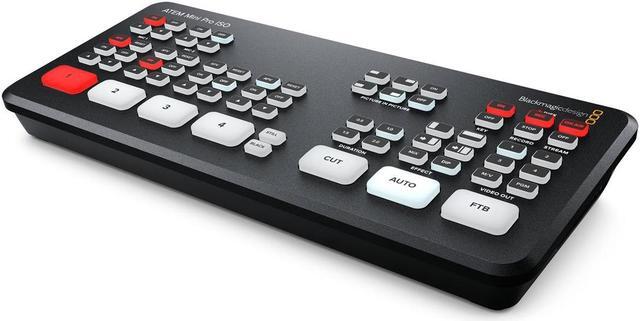 Alt view image 2 of 6 - Blackmagic ATEM Mini Pro ISO Live Production Switcher W/Adapter Cable/HDMI Cable