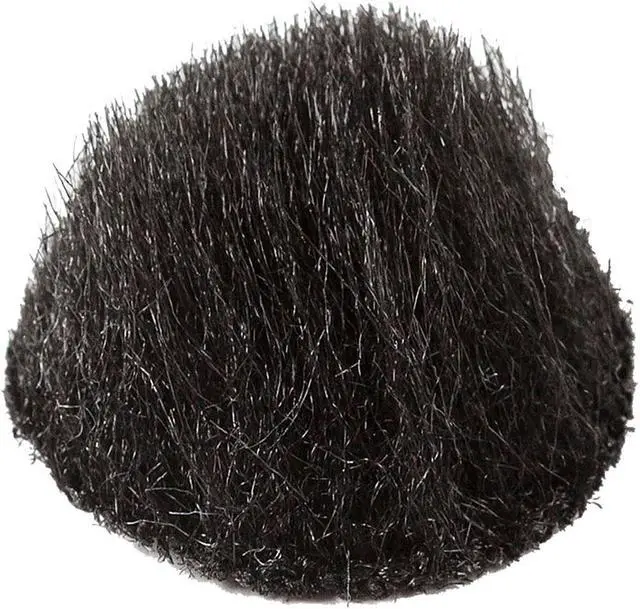 Main image of Rycote Overcovers Advanced, 26mm Round Fur Discs, No Stickies, Bag of 100, Black
