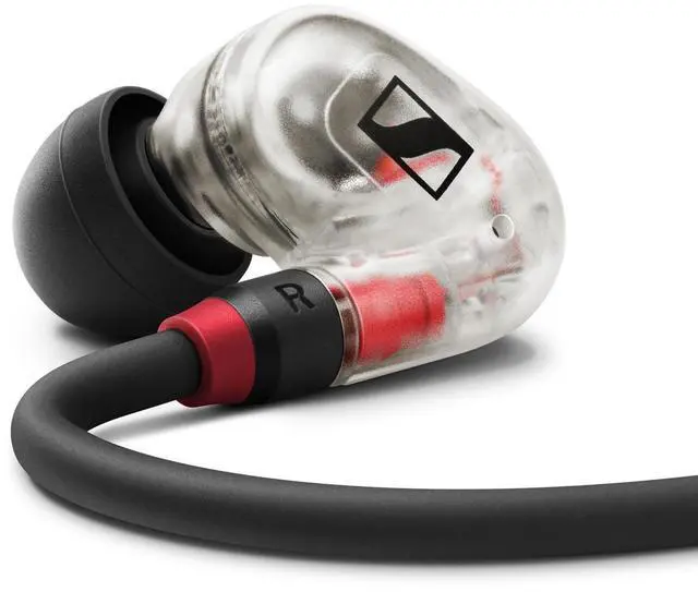 Alt view image 13 of 17 - Sennheiser IE 100 PRO In-Ear Monitoring Headphones (Clear)