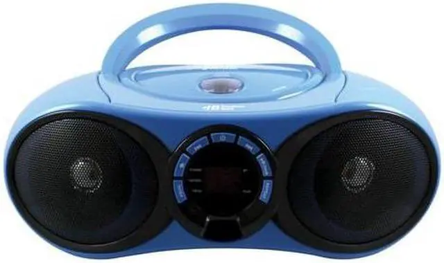Alt view image 10 of 17 - Hamilton Buhl Boombox with Bluetooth V2.0 Receiver, CD/FM Player