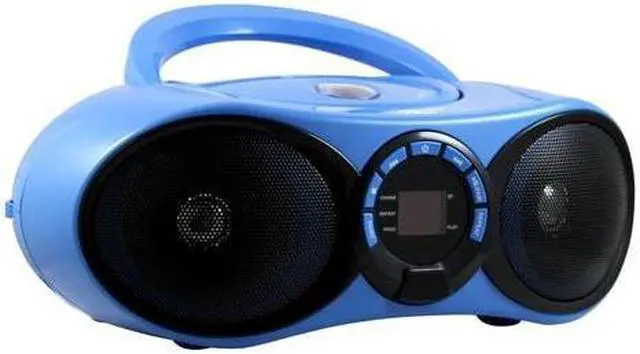 Alt view image 11 of 17 - Hamilton Buhl Boombox with Bluetooth V2.0 Receiver, CD/FM Player