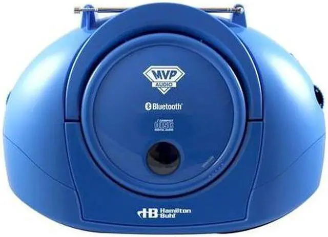 Alt view image 15 of 17 - Hamilton Buhl Boombox with Bluetooth V2.0 Receiver, CD/FM Player