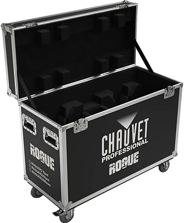 Alt view image 3 of 3 - CHAUVET DJ 2-Fixture Road Case for Maverick Force S/1 Spot, S/2 Profile, Black
