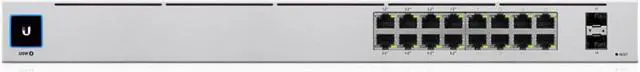 Alt view image 16 of 17 - Ubiquiti UniFi Switch USW-16-POE - switch - 16 ports - managed  (UBI-USW-16-POE)