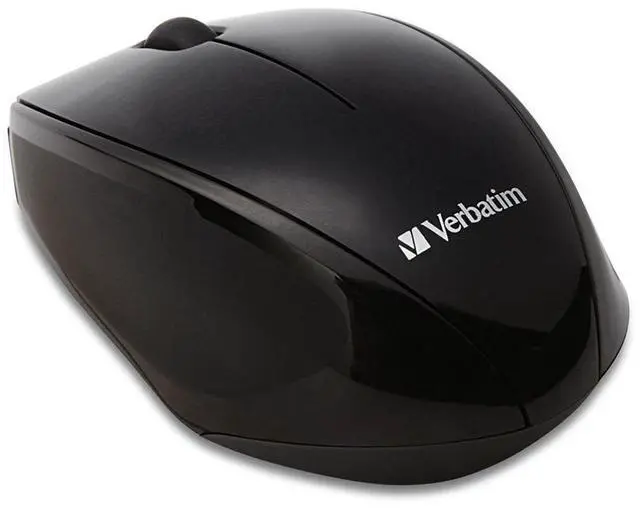 Alt view image 3 of 5 - Verbatim Wireless Multi-Trac LED Optical Mouse, 97992, Black