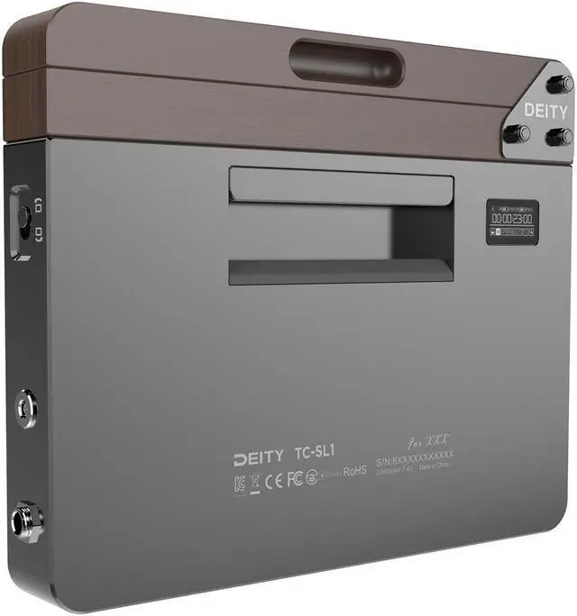 Alt view image 2 of 3 - Deity Microphones TC-SL1 Bluetooth Timecode Smart Clapper Slate w/Color Sticks