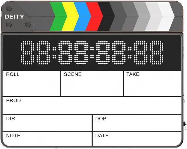 Main image of Deity Microphones TC-SL1 Bluetooth Timecode Smart Clapper Slate w/Color Sticks