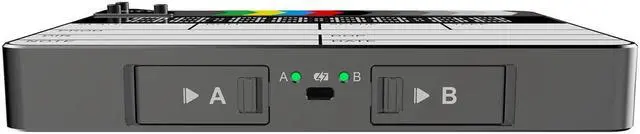 Alt view image 3 of 3 - Deity Microphones TC-SL1 Bluetooth Timecode Smart Clapper Slate w/Color Sticks