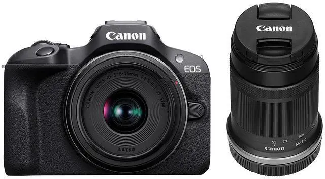 Alt view image 19 of 20 - Canon EOS R100 4K Video Mirrorless Camera 2 Lens Kit - Effective Sensor Resolution: 24.1 - CMOS - Display Diagonal Size: 3 - TFT display - The EOS R100 also can record Full HD video at up to 60 frames