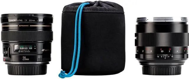 Alt view image 7 of 11 - Tenba Soft Neoprene Lens Pouch (Black, 3.5 x 3.5 In.)