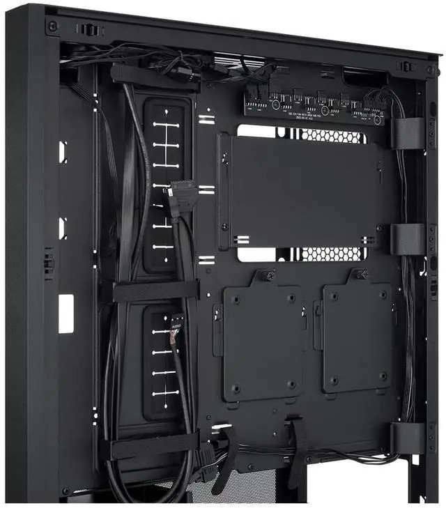 Alt view image 14 of 18 - LIAN LI LANCOOL 216RX Black Steel / Tempered Glass ATX Mid Tower Computer Case ,2x 16 cm ARGB Fans Included ----LANCOOL 216RX
