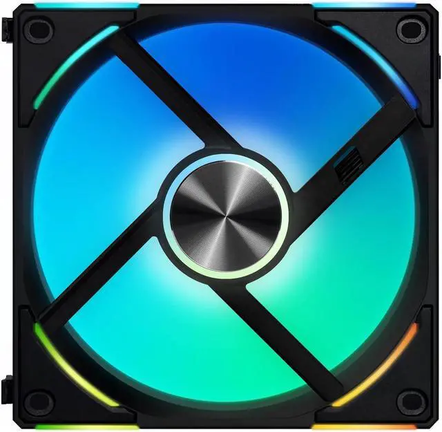 Alt view image 14 of 15 - LIAN LI UNI Fan AL120 V2 RGB Black 3x 120mm Fan Pack with Controller - UF-AL120V2-3B