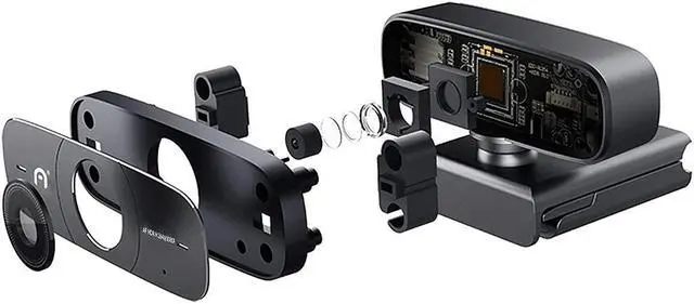 Alt view image 9 of 9 - Azulle L-4001 Webcam HD Streaming Camera Full HD 1080p @ 30fps