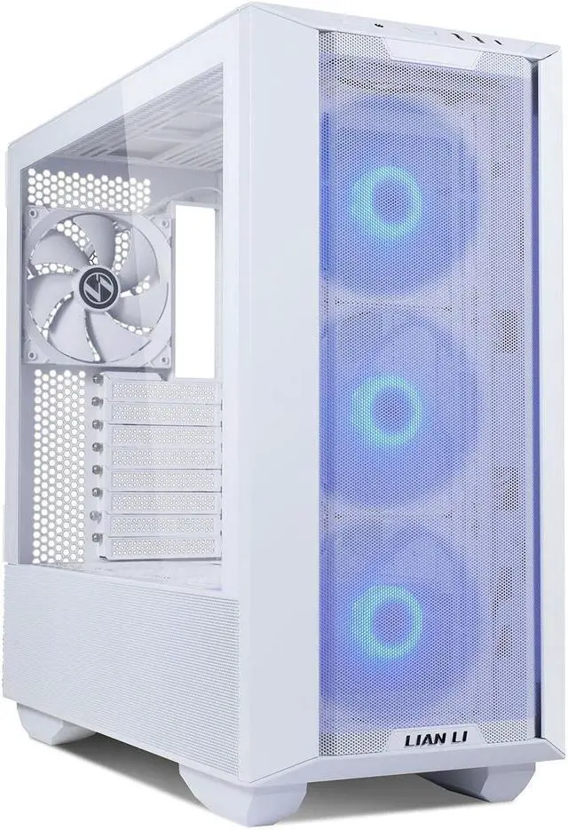 Alt view image 15 of 20 - LIAN LI Lancool III RGB White Aluminum / SECC / Tempered Glass ATX Mid Tower Computer Case