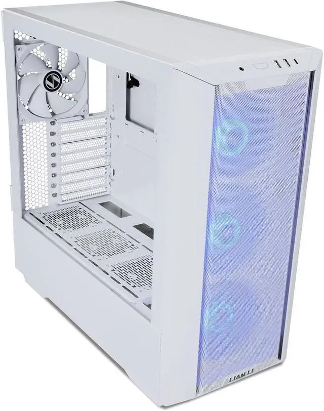 Alt view image 17 of 20 - LIAN LI Lancool III RGB White Aluminum / SECC / Tempered Glass ATX Mid Tower Computer Case