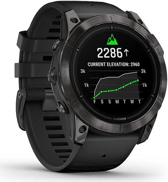 Alt view image 10 of 19 - Garmin epix Pro (Gen 2) Sapphire Edition, 51mm, High Performance Smartwatch, Advanced Training Technology, Built-in Flashlight, Black