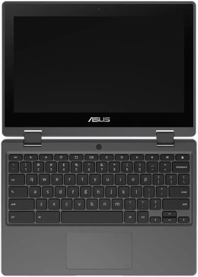 Alt view image 18 of 20 - Asus Chromebook Flip - Intel Celeron N5100 1.1 GHz - 8G LPDDR4X - 32G eMMC - 11.6 HD (1366 768) Touch - Intel UHD Graphics - Chrome OS  CR1100FKA-YZ182T
