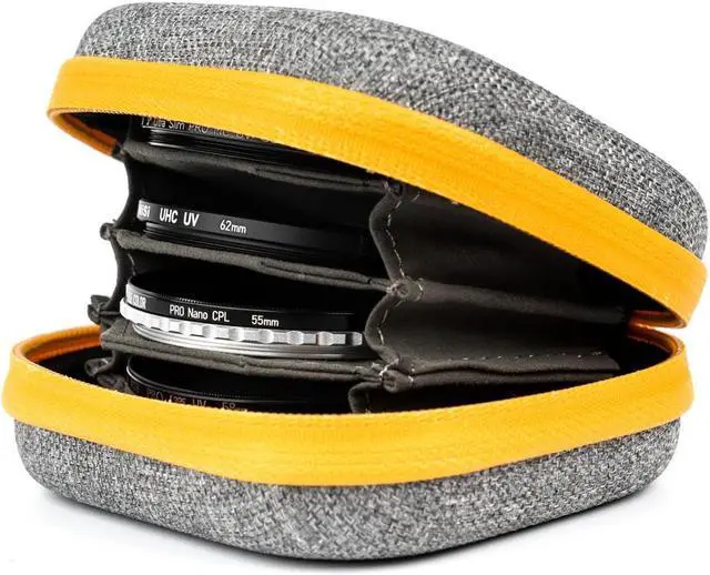 Alt view image 5 of 7 - NiSi Circular Filter Caddy Small Case for 6 Filters #NIR-6CADDY