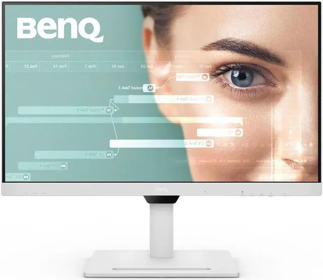 Alt view image 8 of 20 - BenQ GW2790QT Eye Care Monitor 27" 1440p 75Hz | IPS| Eye-Care Tech | 99% sRGB | Brightness Intelligence | Noise-Cancelling Mic & Speakers | Ergonomic | USB-C (65W) | USB Hub | DaisyChain