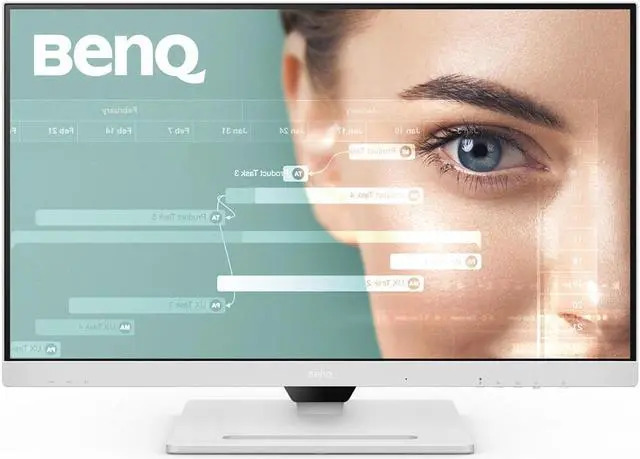 Alt view image 14 of 20 - BenQ GW2790QT Eye Care Monitor 27" 1440p 75Hz | IPS| Eye-Care Tech | 99% sRGB | Brightness Intelligence | Noise-Cancelling Mic & Speakers | Ergonomic | USB-C (65W) | USB Hub | DaisyChain