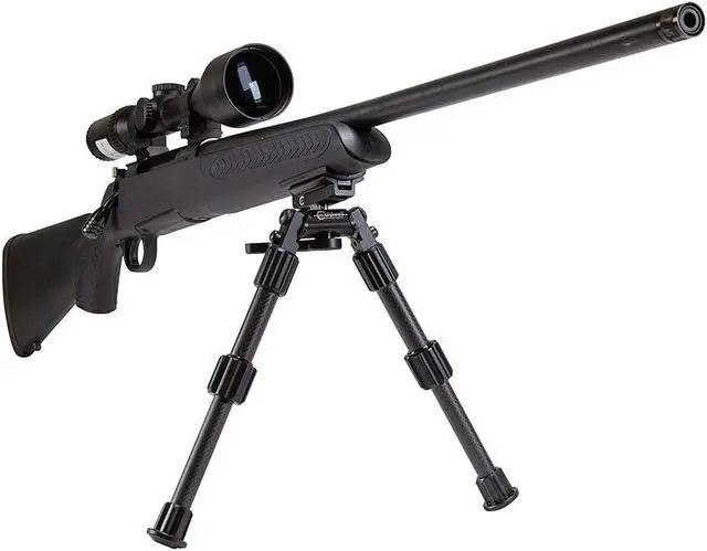 Alt view image 3 of 4 - CALDWELL 1092515 CALDWELL ACCUMAX CARBON FIBER PREM SWIVEL STUD BIPOD 6-9IN