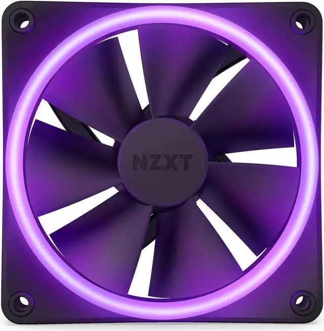 Alt view image 9 of 14 - NZXT F120RGB Duo - 120mm Dual-sided RGB Fan - Single Pack (Black)