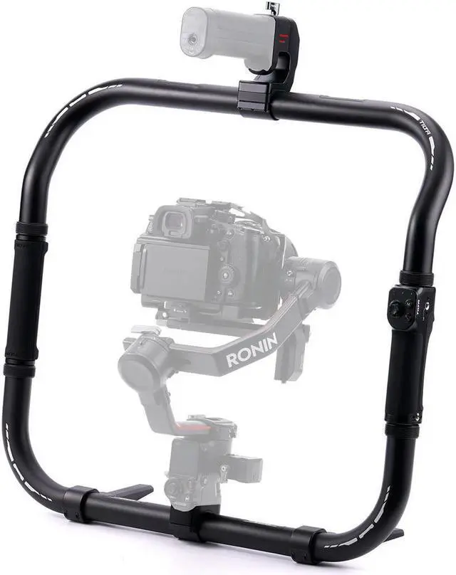 Alt view image 2 of 7 - Tilta Basic Ring Grip Plus with Integrated Control Handle for DJI RS2, RS3, RS3 Pro