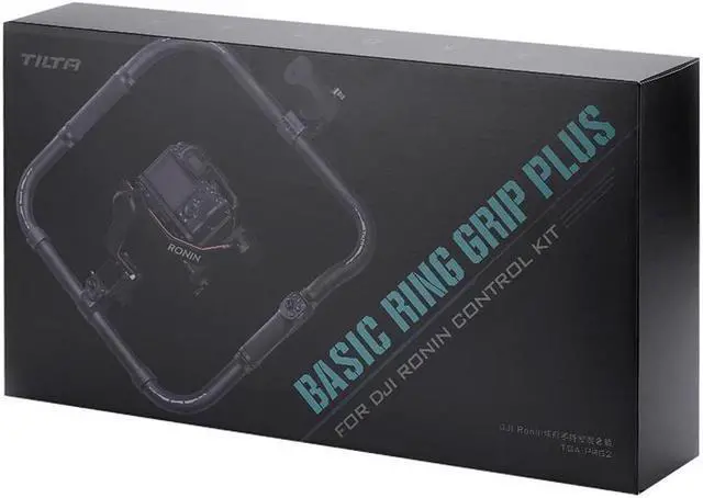 Alt view image 5 of 7 - Tilta Basic Ring Grip Plus with Integrated Control Handle for DJI RS2, RS3, RS3 Pro