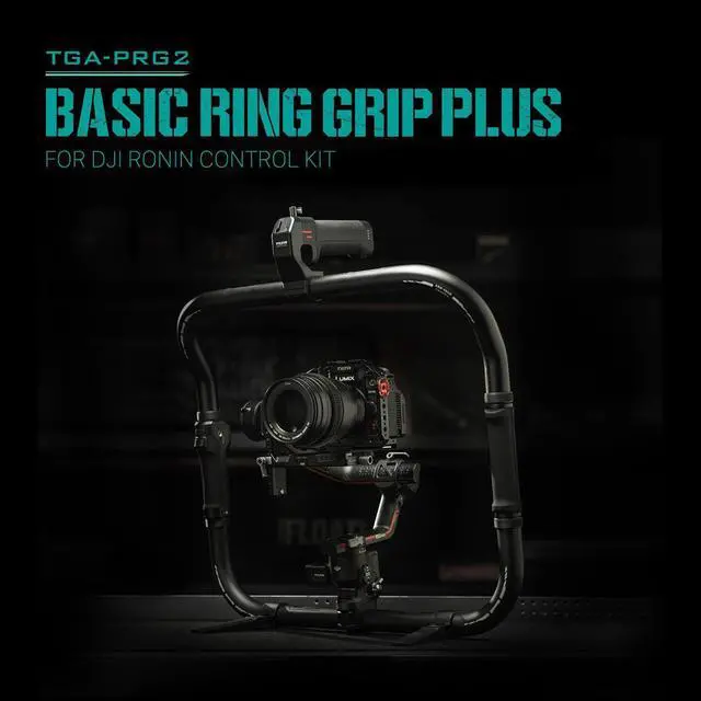 Alt view image 6 of 7 - Tilta Basic Ring Grip Plus with Integrated Control Handle for DJI RS2, RS3, RS3 Pro