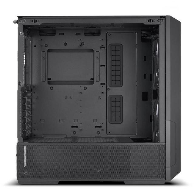 Alt view image 11 of 12 - LIAN LI LANCOOL 216 X Black Steel / Tempered Glass ATX Mid Tower Computer Case ,2x 16 cm PWM Fans Included (Non RGB ) ----LANCOOL 216X