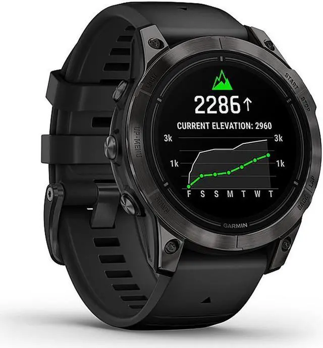 Alt view image 9 of 11 - Garmin epix Pro (Gen 2) Sapphire Edition, 47mm, High Performance Smartwatch, Advanced Training Technology, Built-in Flashlight, Black