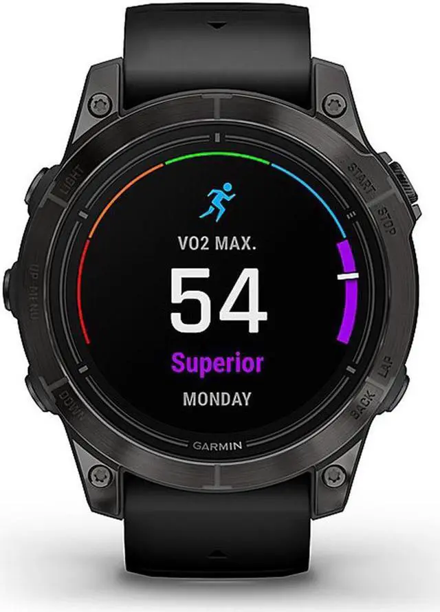 Alt view image 5 of 11 - Garmin epix Pro (Gen 2) Sapphire Edition, 47mm, High Performance Smartwatch, Advanced Training Technology, Built-in Flashlight, Black