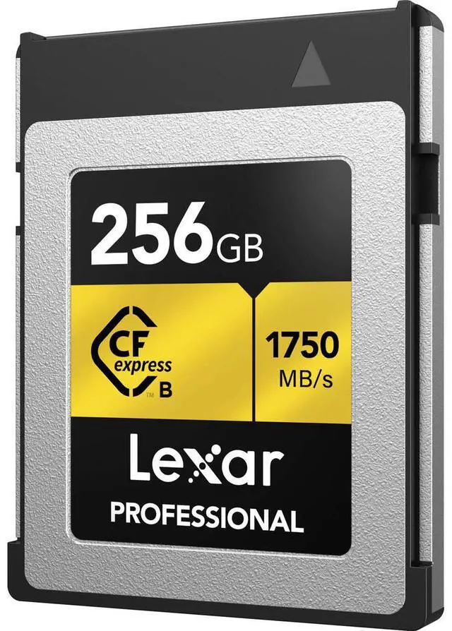 Alt view image 8 of 12 - Lexar 256GB Professional CFexpress Type B Card GOLD Series