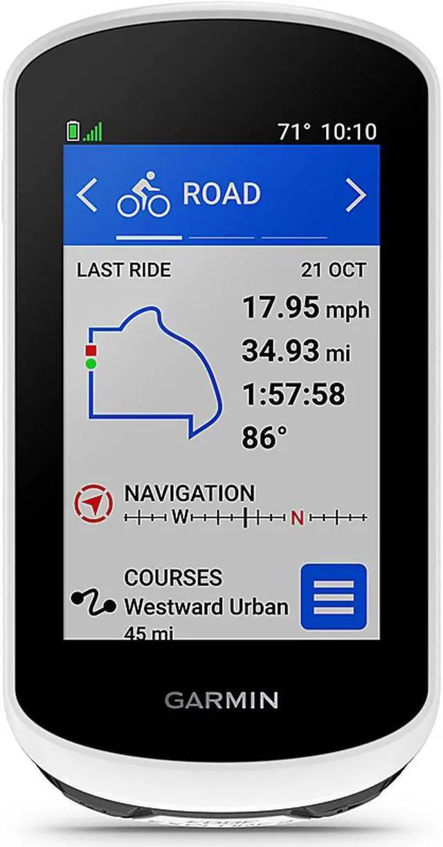 Alt view image 5 of 17 - Garmin Edge® Explore 2, Easy-to-Use GPS Cycling Navigator, eBike Compatibility, Maps and Navigation, with Safety Features