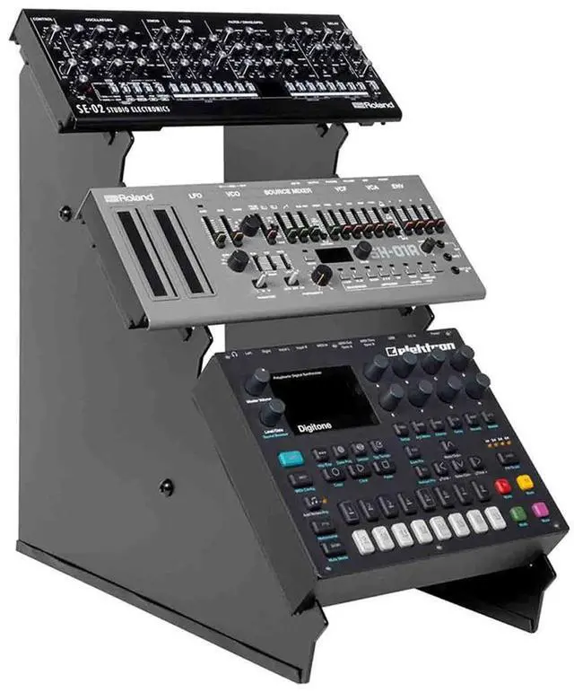 Alt view image 5 of 5 - Headliner 3-Tier Desktop Synthesizer Stand