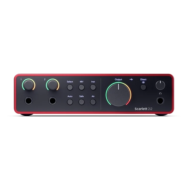 Alt view image 5 of 5 - Focusrite Scarlett 2i2 Studio 3rd Gen USB Interface w/SW, with Boom Arm