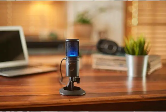 Alt view image 7 of 15 - Audio-Technica AT2020USB-X Cardioid Condenser USB Microphone