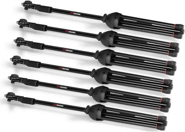 Alt view image 2 of 7 - Gator Cases 6x Microphone Boom Stand with Carry Bag #GFW-MIC-6PACKBG
