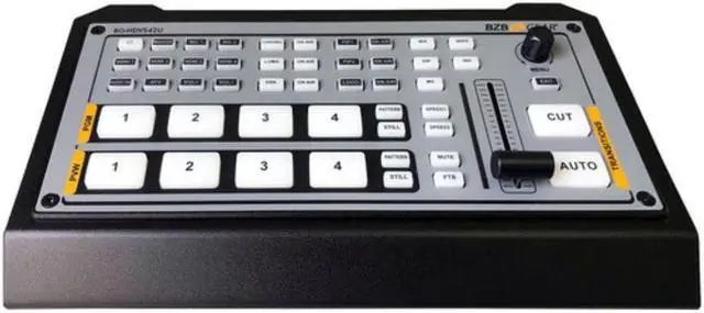 Alt view image 9 of 13 - BZBGEAR 4-Channel 1080P FHD HDMI Live Streaming Switcher Mixer with HDMI/USB-C Output