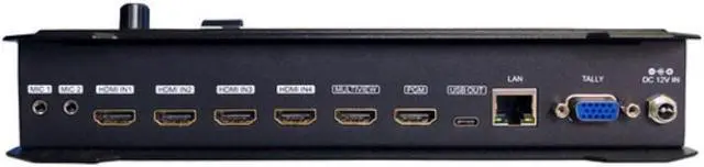 Alt view image 11 of 13 - BZBGEAR 4-Channel 1080P FHD HDMI Live Streaming Switcher Mixer with HDMI/USB-C Output