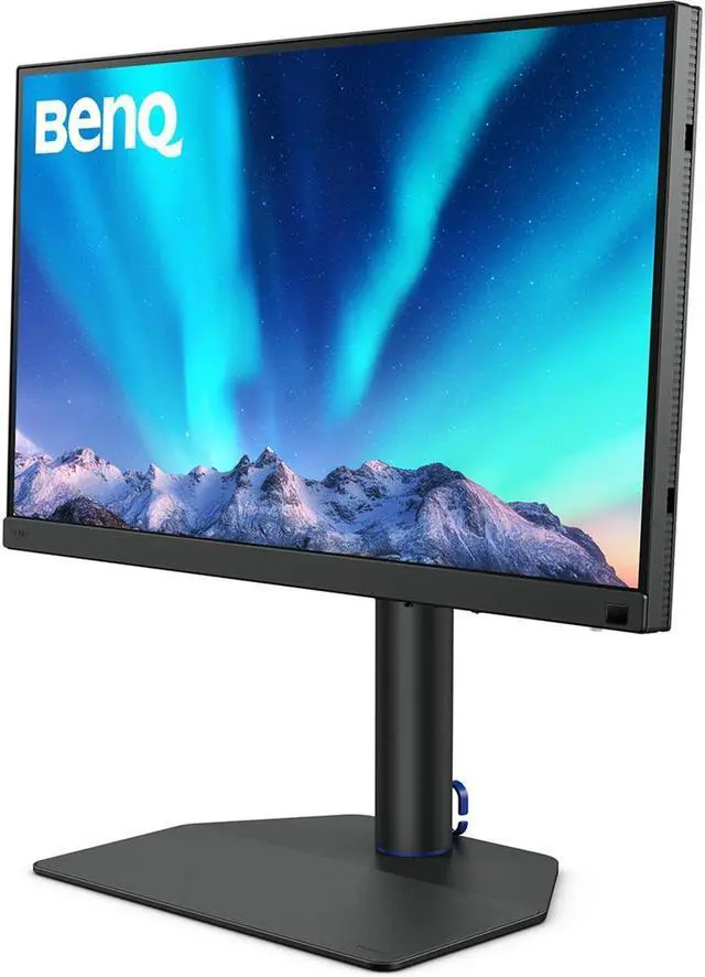 Alt view image 2 of 8 - BenQ SW272U 27-Inch 4K 90W USB-C Photographer MacBook/Windows Compatible Monitor, 99% Adobe RGB, 100% sRGB, TUV Anti-Reflection Cert, 1.07 Billion Colors, 16-Bit 3D LUT, Wireless Hotkey Puck