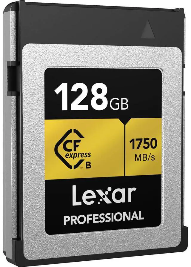 Alt view image 4 of 5 - Lexar Gold Series Professional 128GB CFexpress Type-B Memory Card, 2-Pack, Bundle with USB-C Memory Card Reader