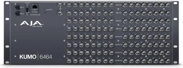 Alt view image 4 of 4 - AJA KUMO 6464 Compact 64x64 3G-SDI Router #KUMO-6464-R0