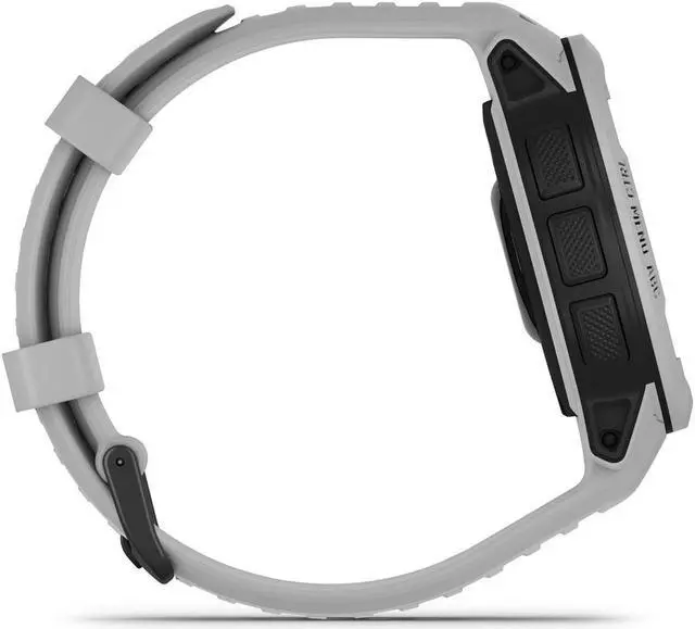 Alt view image 9 of 11 - Garmin Instinct 2 Solar Standard Edition 45mm Rugged GPS Smartwatch, Mist Gray