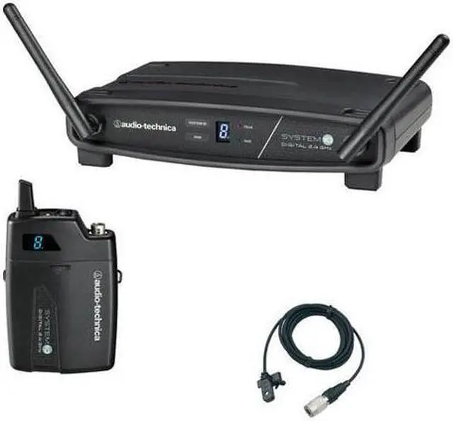 Alt view image 15 of 15 - Audio-Technica ATW-1101/L Wireless Lavalier System