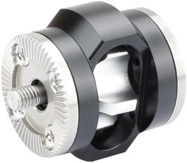 Alt view image 3 of 6 - CAMVATE Double ARRI Rosette Extension Mount with M6 Male & Female Thread