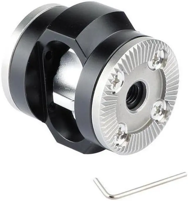Alt view image 4 of 6 - CAMVATE Double ARRI Rosette Extension Mount with M6 Male & Female Thread